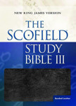 Picture of NKJV Scofield Study Bible: Burgundy Thumb Indexed