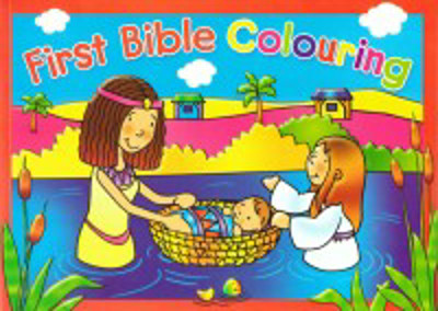 Picture of First Bible Colouring book