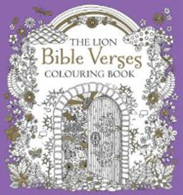 Picture of Lion Bible Verses Colouring Book