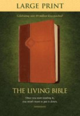 Picture of Living Bible LP Tutone Brown tan