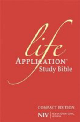 Picture of NIV Life Application Study Bible - compact edition
