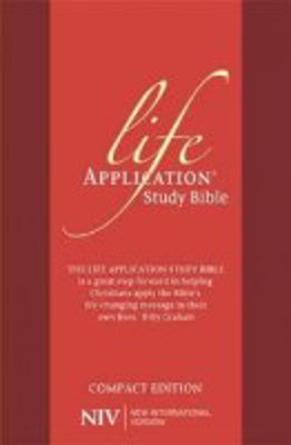 Picture of NIV Life Application Study Bible Leather look