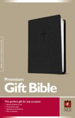 Picture of New Living Translation (NLT) Premium Gift Bible Classic Black Leatherlike