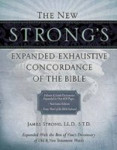 Picture of New Strong's Expanded Exhaustive Concordance of the Bible: Red letter ed
