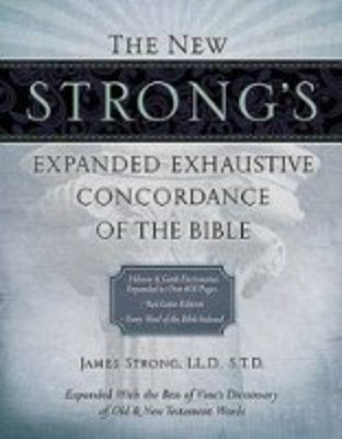 Picture of New Strong's Expanded Exhaustive Concordance of the Bible: Red letter ed