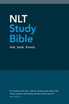 Picture of NLT Study Bible: Ask, Seek, Knock