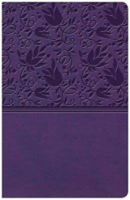 Picture of KJV Large Print Personal size Reference Bible (Purple)