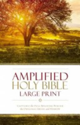 Picture of Amplified Bible: Large Print (Hardback)