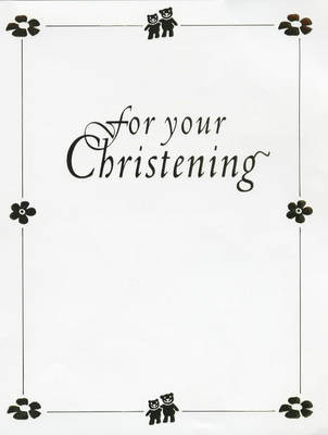 Picture of For Your Christening hbk