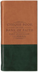 Picture of Cheque book of the Bank of Faith Green/Tan