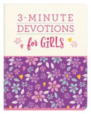 Picture of 3- Minute Devotions for Girls: Floral