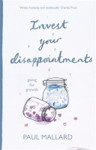 Picture of Invest Your Disappointments : going for growth