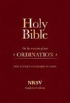 Picture of NRSV Bible with Apocrypha Ordination (burgundy)