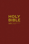 Picture of NIV Popular Pew Bible Burgundy Pack of 20