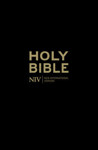 Picture of NIV Cross reference Black Leather Bible
