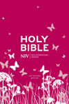Picture of NIV Pocket Pink soft tone Bible with zip