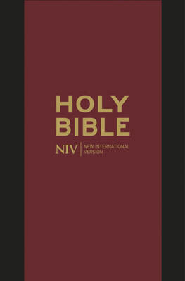 Picture of NIV Pocket Bible Zip Black Lth New Ed
