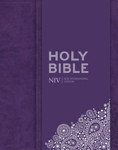 Picture of NIV thinline Bible purple soft tone