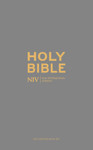 Picture of NIV Pocket Charcoal Bible soft tone