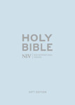 Picture of NIV Bible pastel blue soft tone