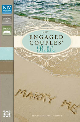 Picture of NIV Engaged Couples Bible Sea glass/wet
