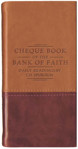 Picture of Cheque book of The Bank of Faith Tan/bur