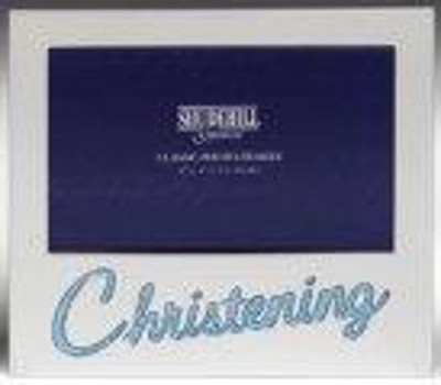 Picture of Christening Photo Frame Blue