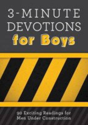 Picture of 3 Minute Devotions for Boys