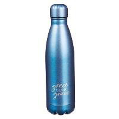 Picture of Stainless steel water bottle: Grace (Blue)
