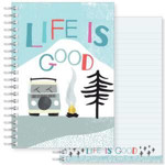 Picture of Life is Good - A5 notebook