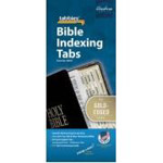 Picture of Bible Indexing Tabs: Gold Regular