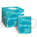 Picture of Mug: The Lord Bless You & Keep You Blue