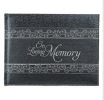 Picture of Condolence Book: In Loving Memory (Black)