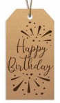 Picture of JCD Gift Tags: Happy Birthday (12 pack)