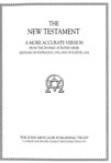Picture of New Testament: A More Accurate Version