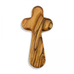 Picture of Olivewood Holding Cross (9.5cm x 5cm)