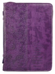Picture of Bible Case: Faith Hebrews 11:1 (Purple)