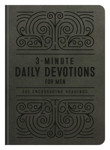 Picture of 3-Minute Devotions for Men Deluxe Edition (Grey)
