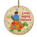 Picture of Hanging Ceramic: Loved Beyond measure