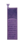 Picture of Book Mark: For I Know the Plans.... Purple