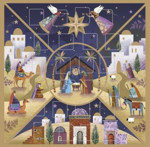 Picture of Advent calendar card: Nativity