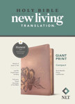 Picture of NLT Giant Print Compact Bible. Rose Metallic