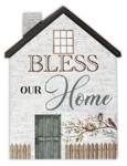Picture of Porcelain House Plaque:Bless Our Home
