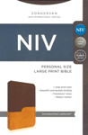 Picture of NIV Personal Size Large Print tutone