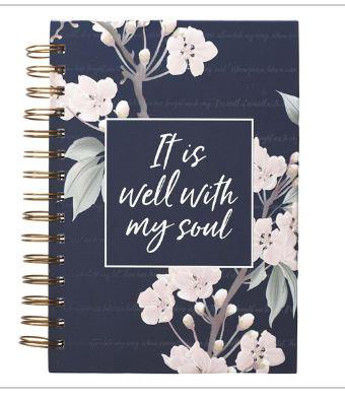 Picture of It Is Well With My Soul: Journal Navy