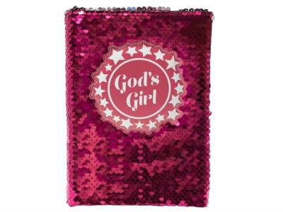 Picture of God's Girl Sequin Journal