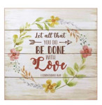 Picture of Wall Art: Let all you do be done In Love