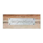 Picture of Tabletop Plaque: Count Your Blessings