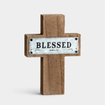 Picture of Wooden Cross Blessed