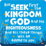 Picture of Coaster: Seek first the Kingdom of God